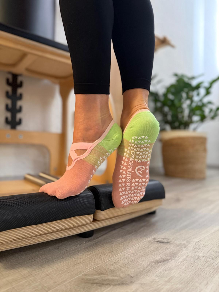 Tropical Peach — dégradé pêche → vert